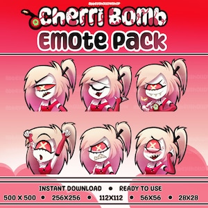 Hazbin cherri bomb - Etsy 日本