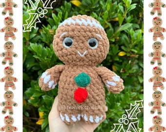 No-Sew 2 in 1 Gingerbread Man Pattern