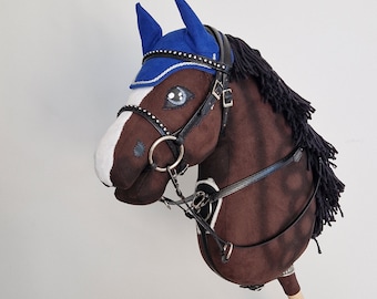 Hobby Horse A3 SEAL BROWN Premium with bridle, and bit