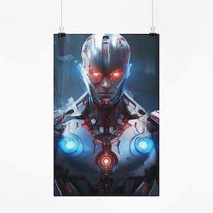 Apex Guardian RoboPrint: Futuristic AI, RoboGuard, AI Print