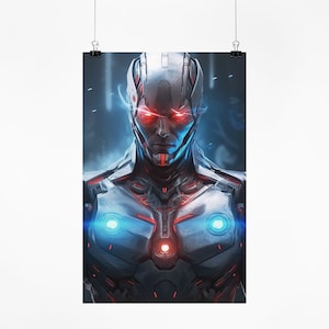 Apex Guardian RoboPrint: Futuristic AI, RoboGuard, AI Print