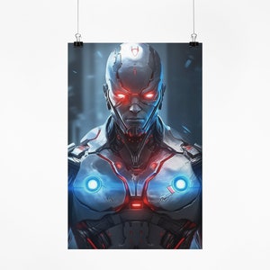 Apex Guardian RoboPrint: Futuristic AI, RoboGuard, AI Print