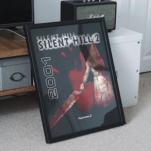 SILENT HILL 2 Video Game Art Vintage Style Poster | Wall Print, Digital Download, Printable Art At Home, Gift For Video Game Lover