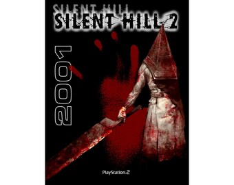 サイレントヒル2　ポスター みんな、やあ！すごくレアなサイレントヒル2のポスターを探してるんだ