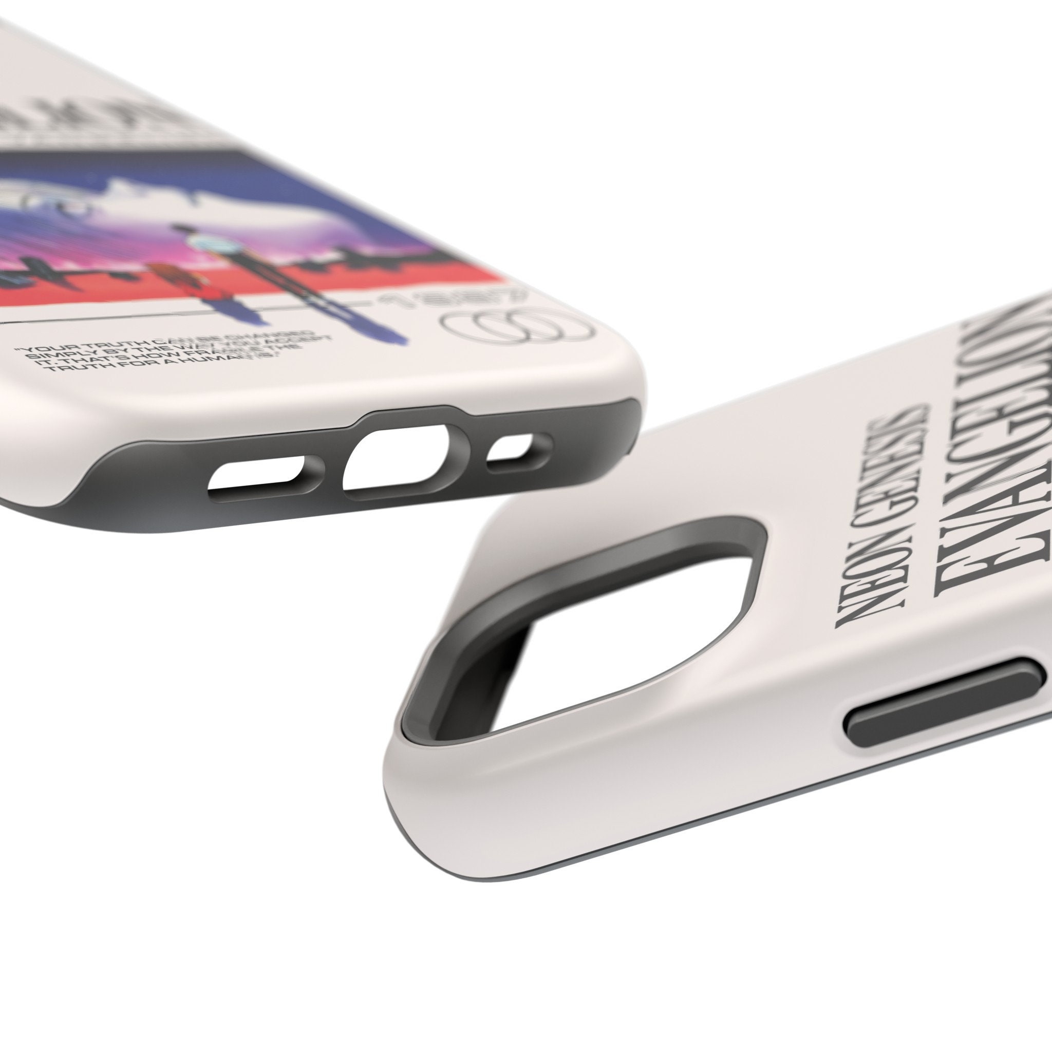 EVANGELION Vintage Style Impact-resistant Phone Case | Iphone