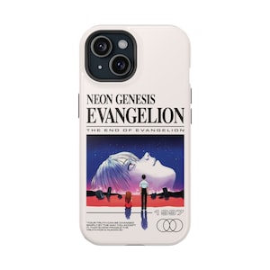 EVANGELION Funda para teléfono resistente a impactos estilo vintage / iPhone/Samsung, envío mundial desde EE. UU.