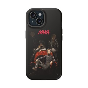 NANA Black Stones Anime Vintage Style MagSafe Tough iPhone Case / Envío mundial desde EE.UU.
