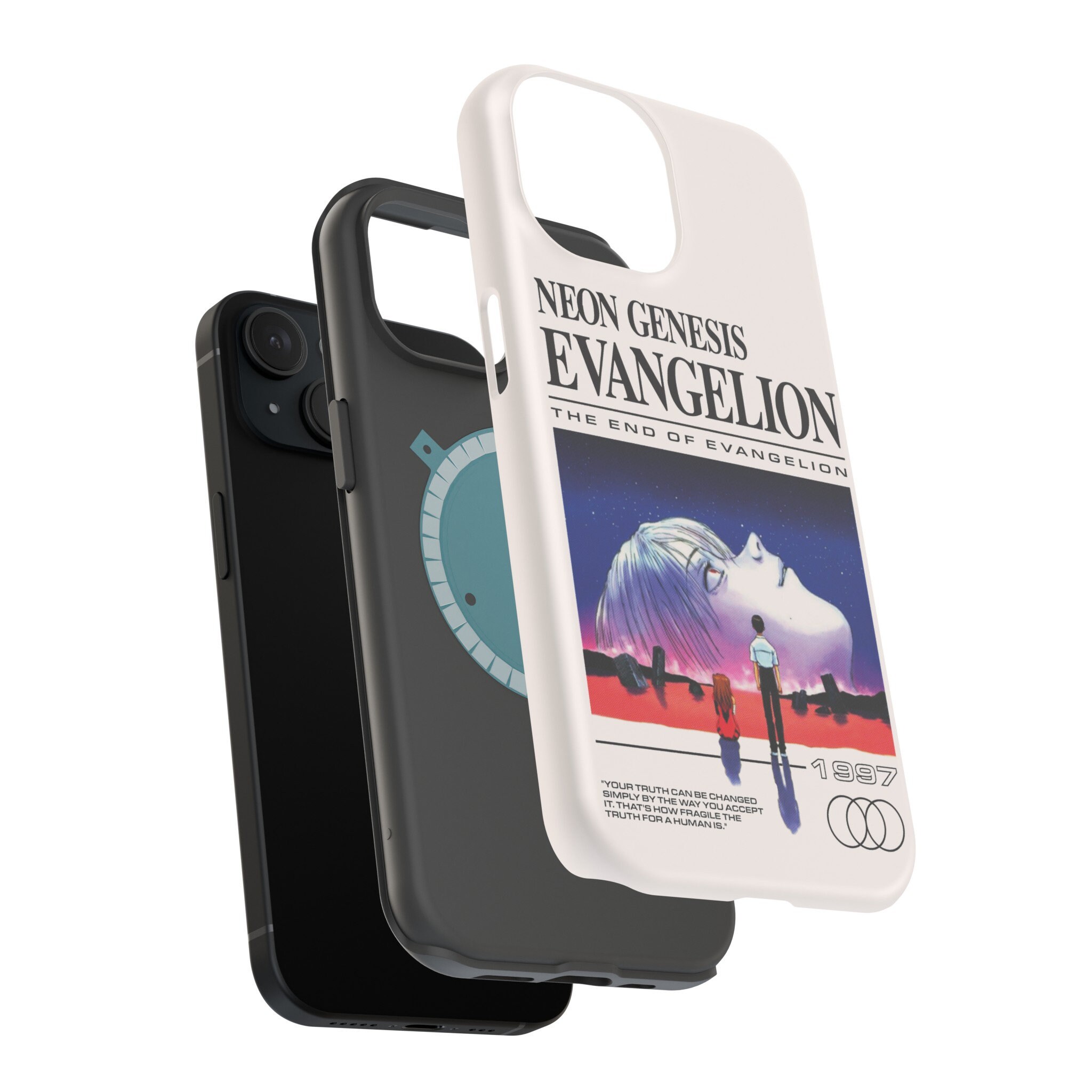 EVANGELION Vintage Style Magsafe Tough iPhone Case | Worldwide