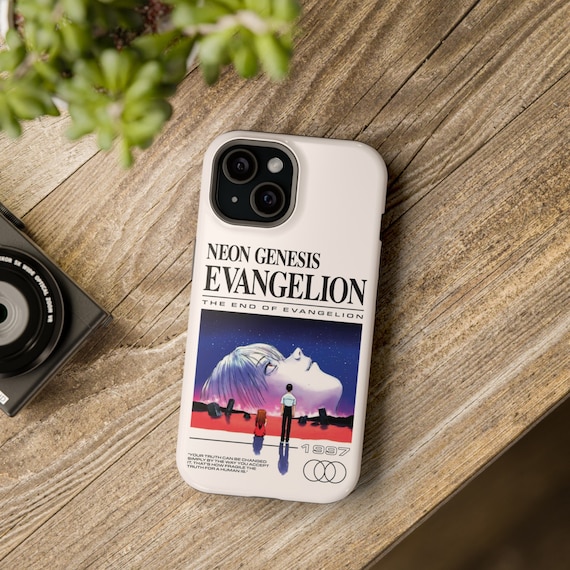 EVANGELION iPhoneケース EVANGELION Vintage Style Impact-resistant Phone Case | Iphone