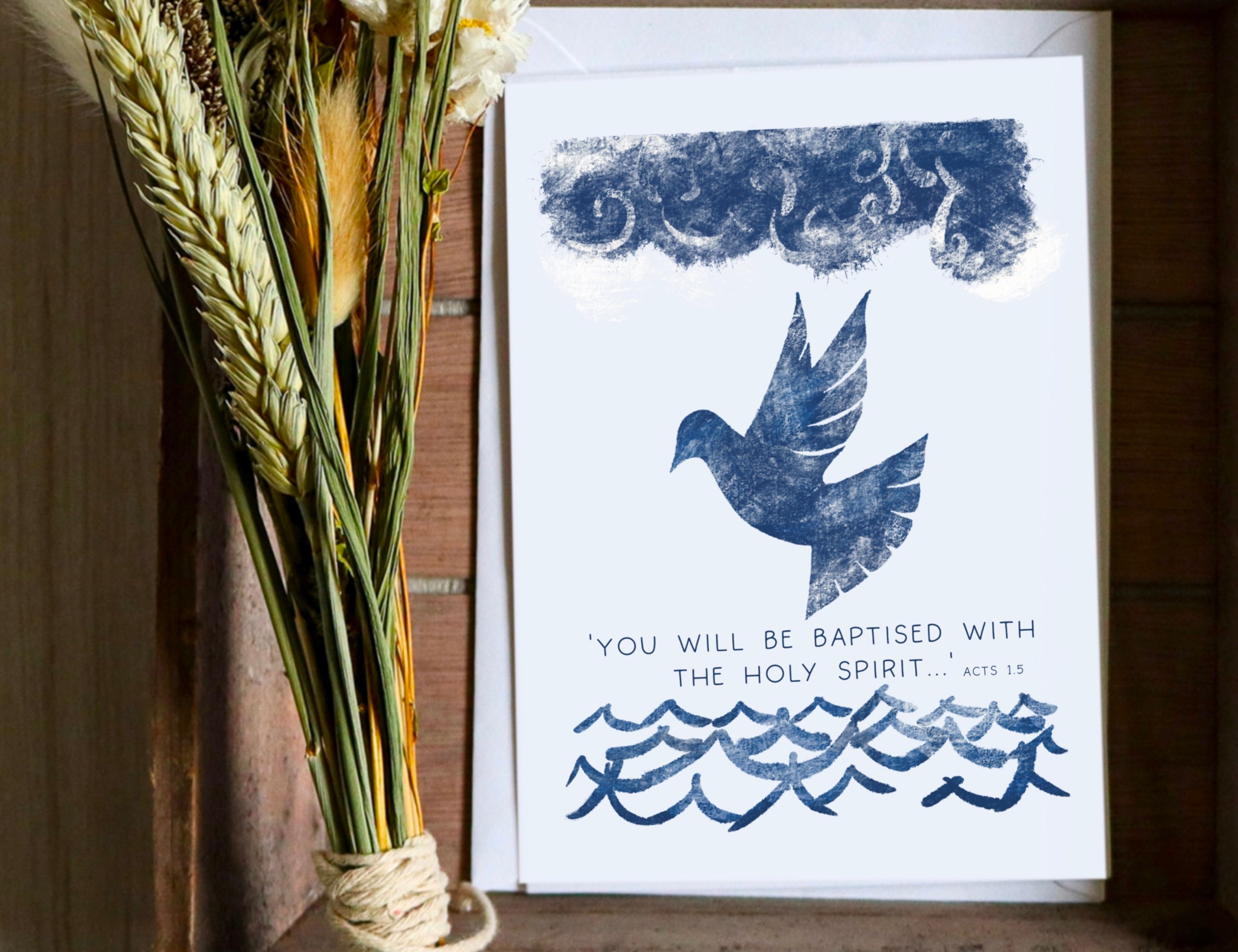 Scripture Baptism Card Printable | Baptism Cards | Baptism Card ...