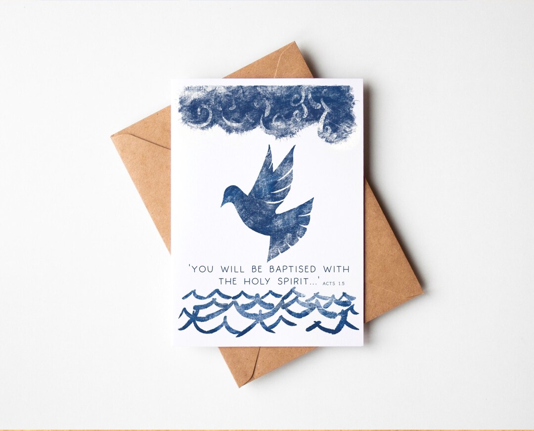 Scripture Baptism Card Printable | Baptism Cards | Baptism Card ...