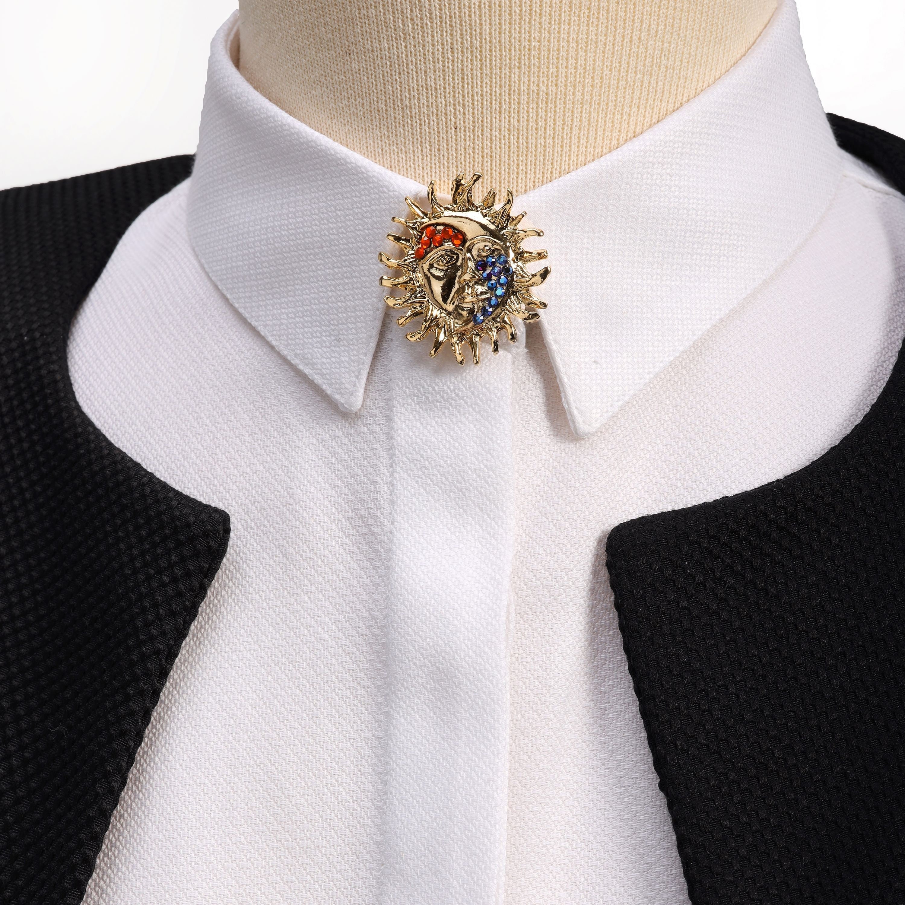 Buy Wholesale China Dress Shirt Brooch Clips For Women 4 Pieces