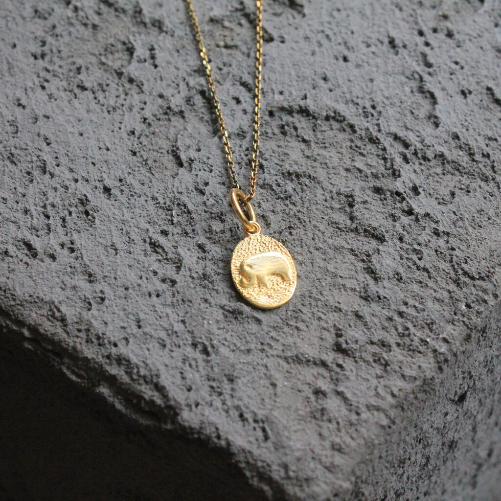 Collana Elefante Argento 925: Ciondolo Portafortuna Per Donna - Simbolo Di Forza E Felicità, Regalo Compleanno O Natale