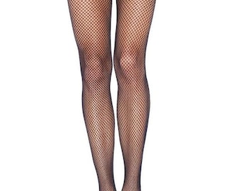 Leg Avenue Nylon Fishnet Black Tights