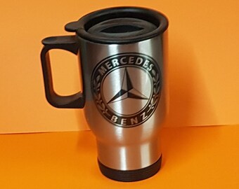 Mercedes Benz car badge Thermal tea/coffee mug