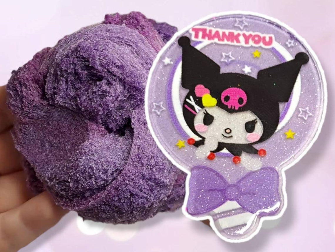 Kuromi Fizz Cloud Slime Scented Sensory Slime 250ml Etsy UK