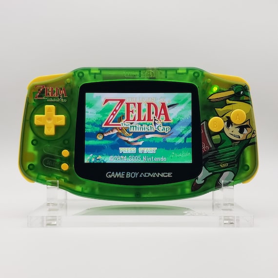 Zelda Minish Cap Game Boy Advance - Laminated IPS Backlit Screen