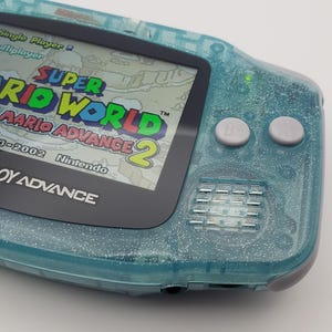 Crystal Game Boy Advance - IPS Screen w/ Laminated Glass, Motherboard Recapped