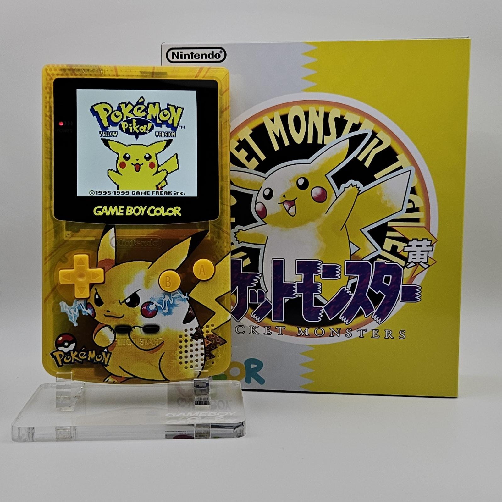 Gameboy color pikachu - Etsy 日本