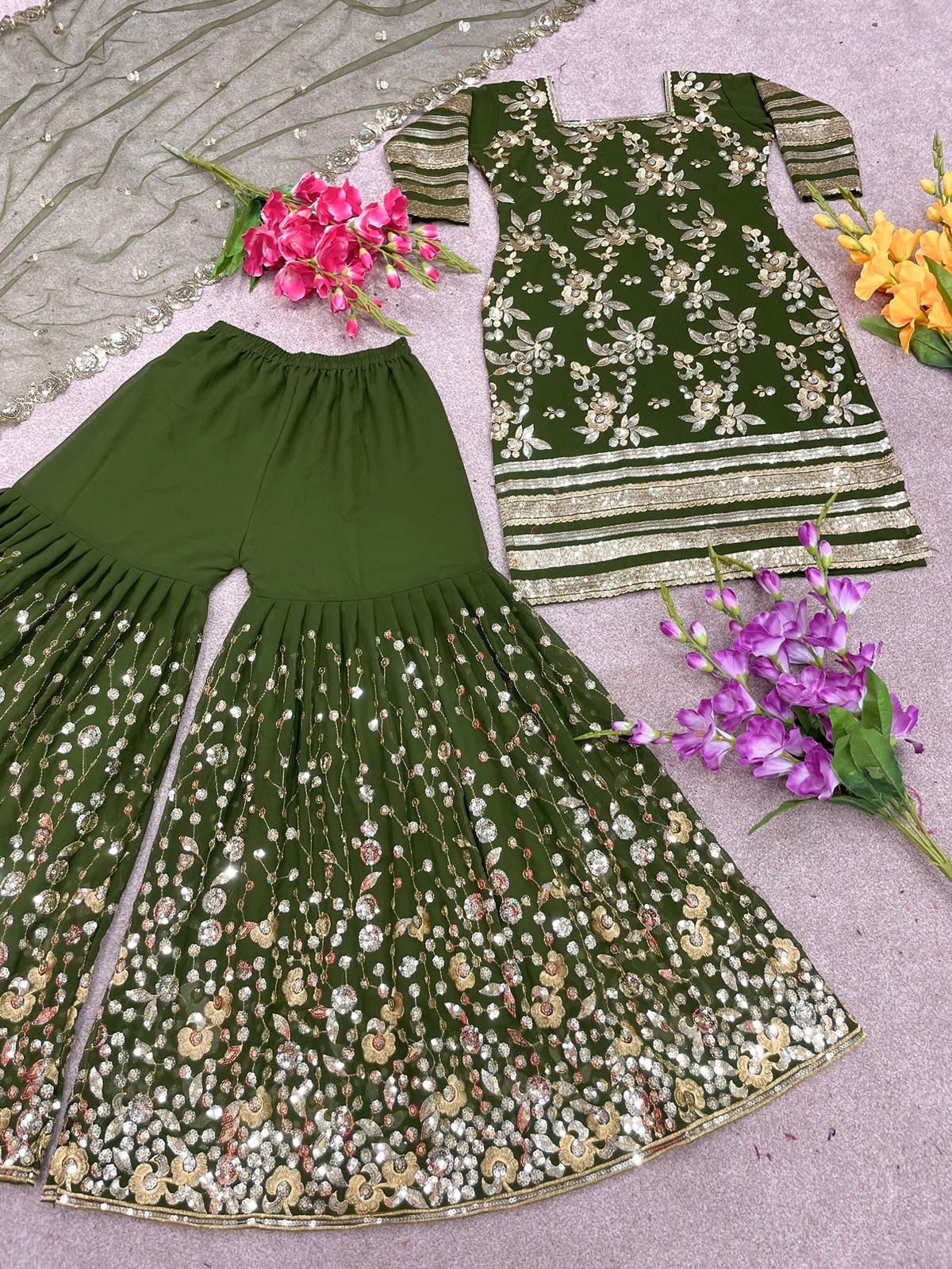 Baby sharara design 2019 sale