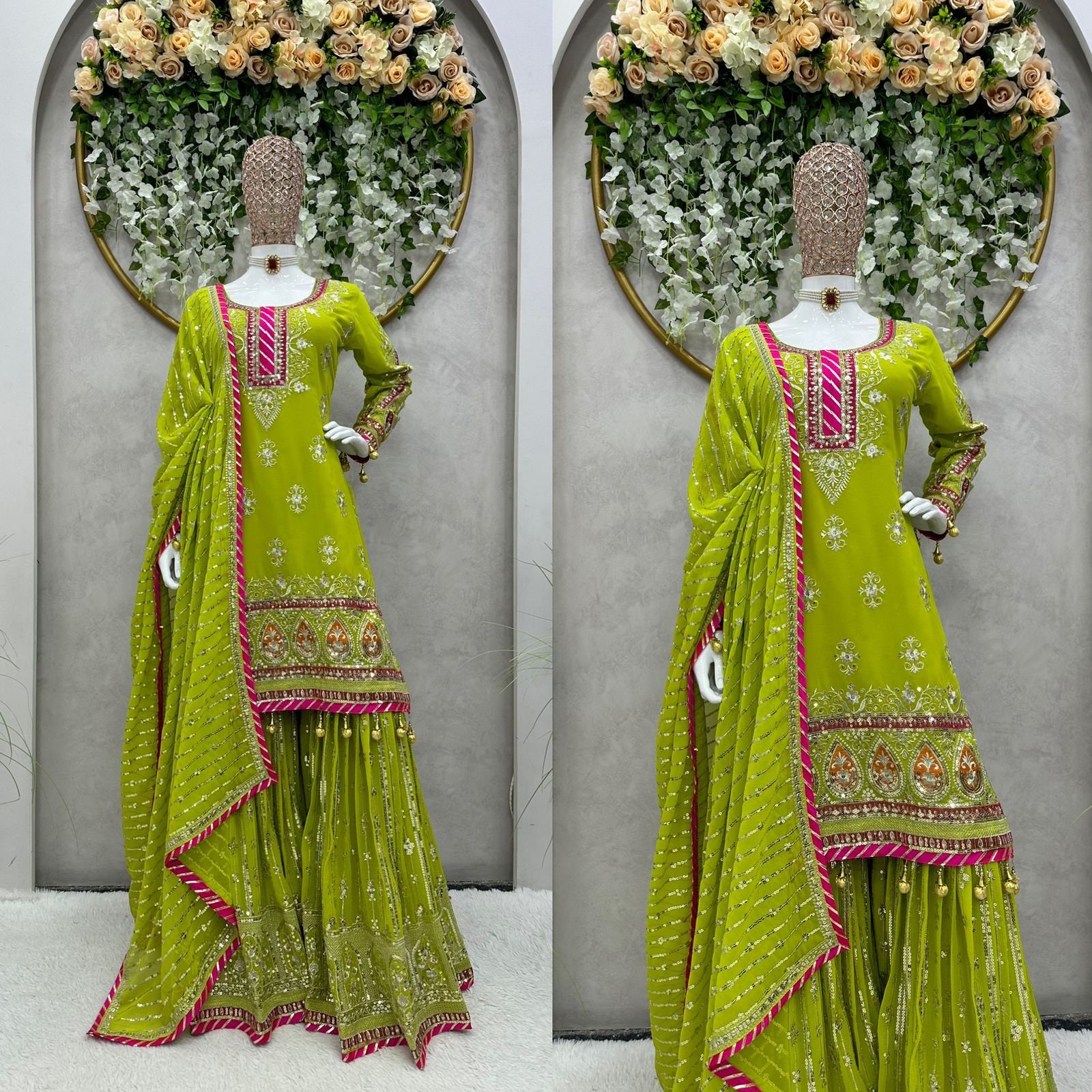 Lacha churidar deals