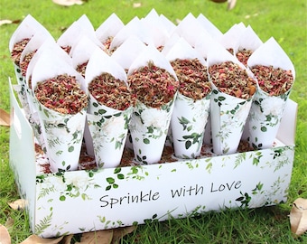 Green Leaf Wedding Confetti Cone Holder-confetti cone stand trays with 20 holes or 30 holes support for the wedding party decor