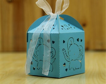 hollow out elephant Candy Boxes-Cute Party Favor Boxes Gift Boxes/Favor Boxes/Treat Boxes-Party decorations