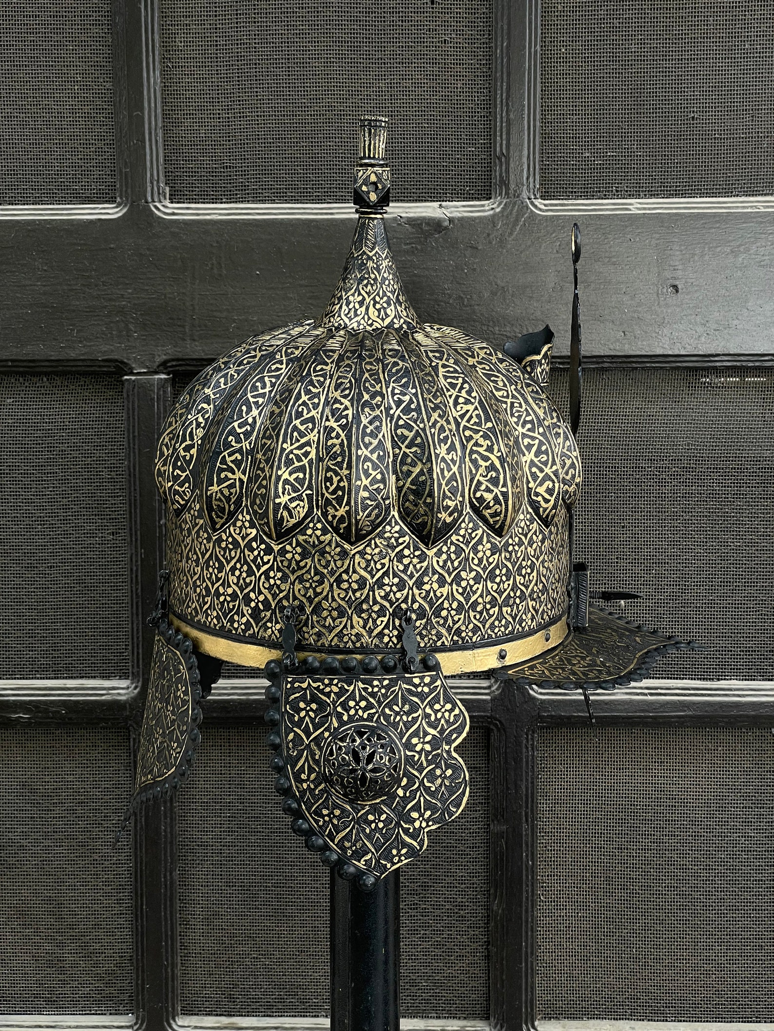 Casco Ottomano Medievale In Acciaio - Elmetto Islamico Argento Per Cosplay E Collezionisti - Foto 8