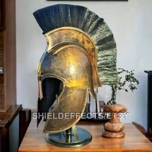 Troy Greek Achilles Trojan Helmet Troy Movie Trojan Helmet Brad Pitt Troy Helmet Halloween Costume For Adult Christmas Gift Item x image 1