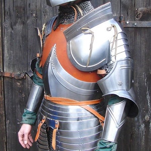 Medieval German Full Battle Armor Suit HMB Battle - Etsy