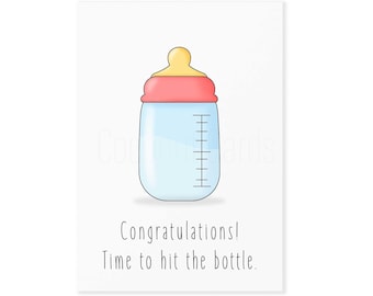 Pregnancy Congratulations Card - Parents To Be Card - Expecting A Baby - New Baby News - Soon To Be Mum - New baby Card - Coconut Cards