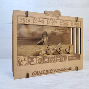 Golden Sun, GameBoy Advance wooden decoration