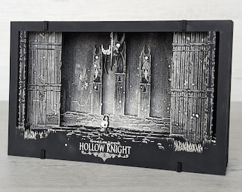 Hollow Knight - Mantis Boss - Videogame Diorama