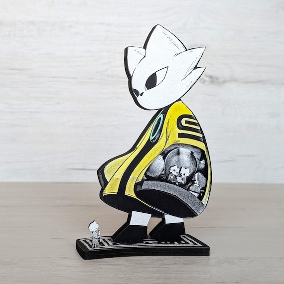 Yi Nine Sols Video Game - Wooden Figure - Etsy