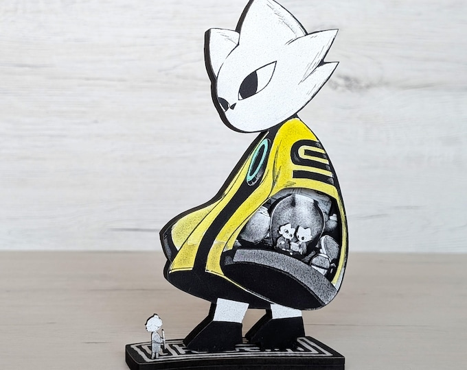 Yi Nine Sols video game - Wooden figure