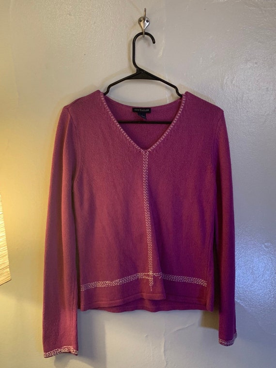 Thrifted Hot Pink sweater - image 1