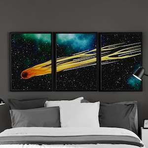 Milky Way Galaxy Wall Art, Galaxy Print, Night Sky Poster, Cosmic Digital Download, Celestial Wall Art, Space Poster, Astronomy Decor Art