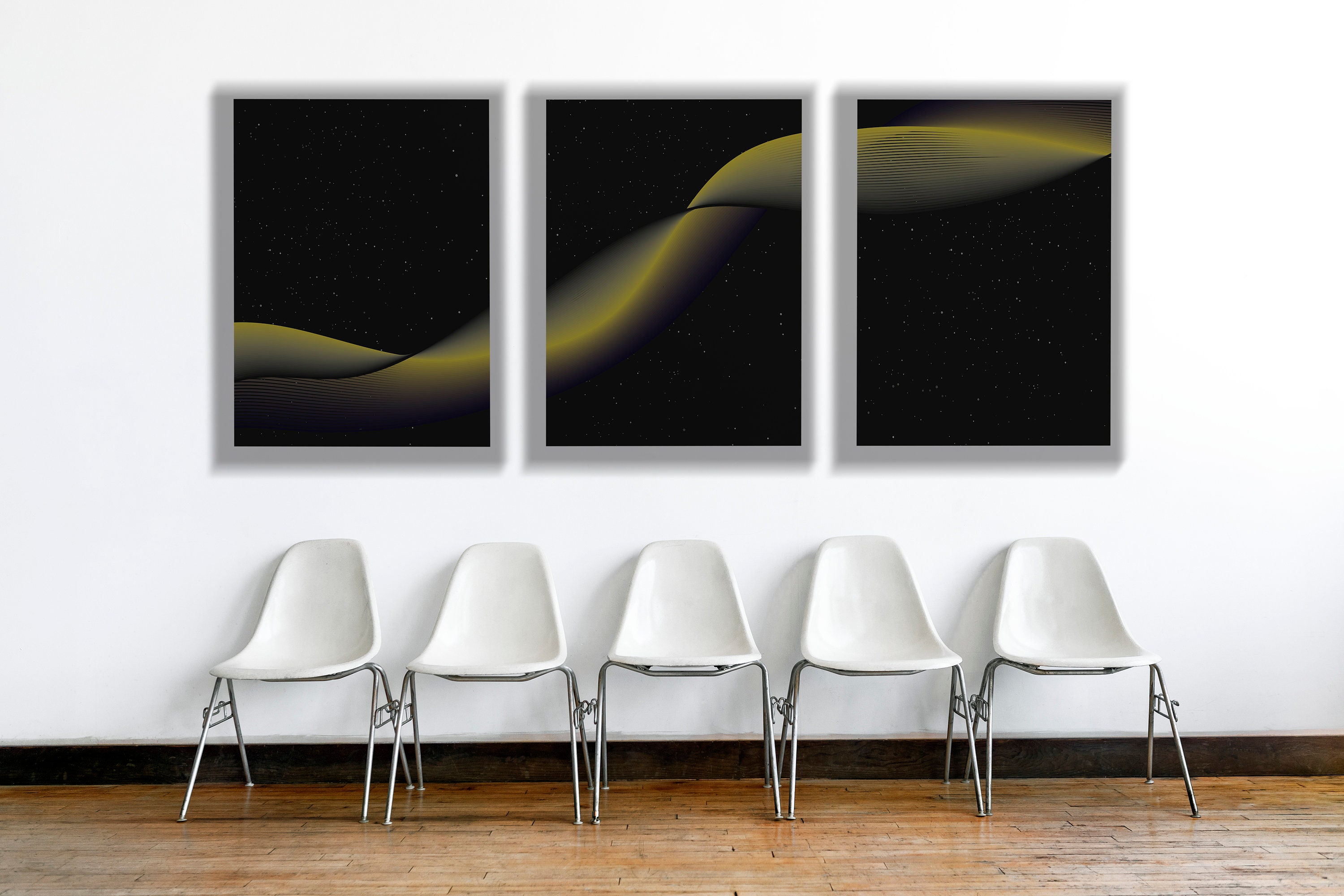 Milky Way Galaxy Wall Art Printable Meteorite Skyline Space - Etsy