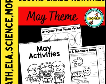 Second Grade May Activity Worksheets