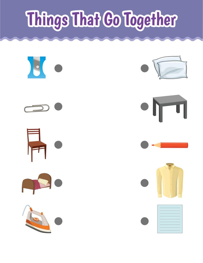 Partner Pairing | Things That Go Together - Etsy