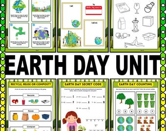 Earth Day-eenheid voor kleuterschool