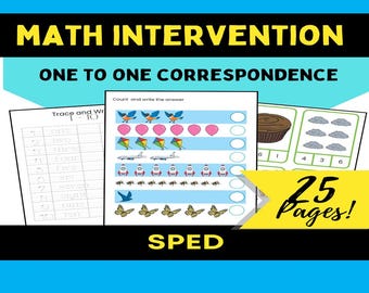 Rekeninterventie één-op-één-correspondentie | Tellen: 1–10 SNELHEID