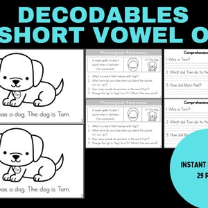 Decodables – Short Vowel O