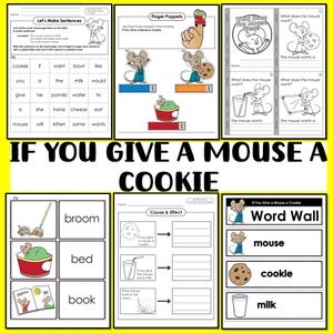 If You Give A Mouse A Cookie | Activities Pack