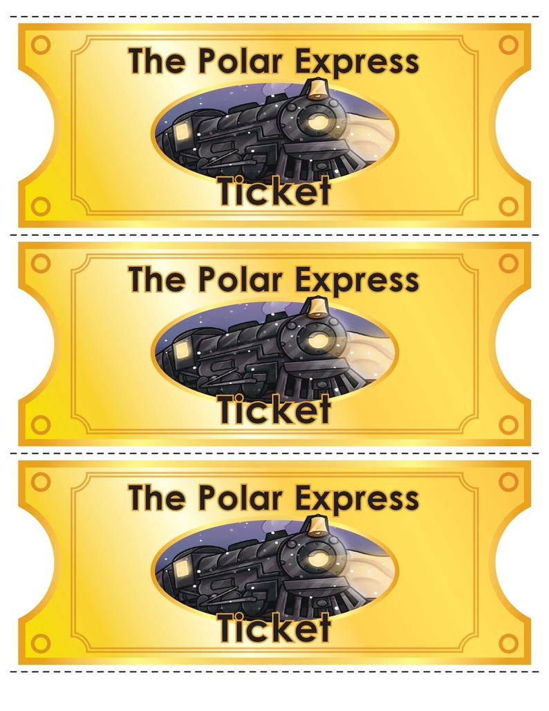 Polar Express Activity Pack | Christmas Worksheets - Etsy