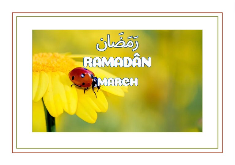 2024 Muslim Wall Calendar 14451446 Hijri Calendar Islamic Calendar