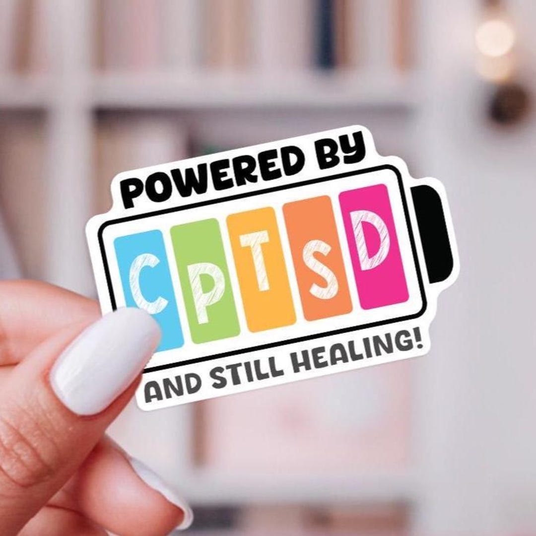 Cptsd Fun Sticker Therapy Decal for Journal Healing Gift Basket Stuffer ...