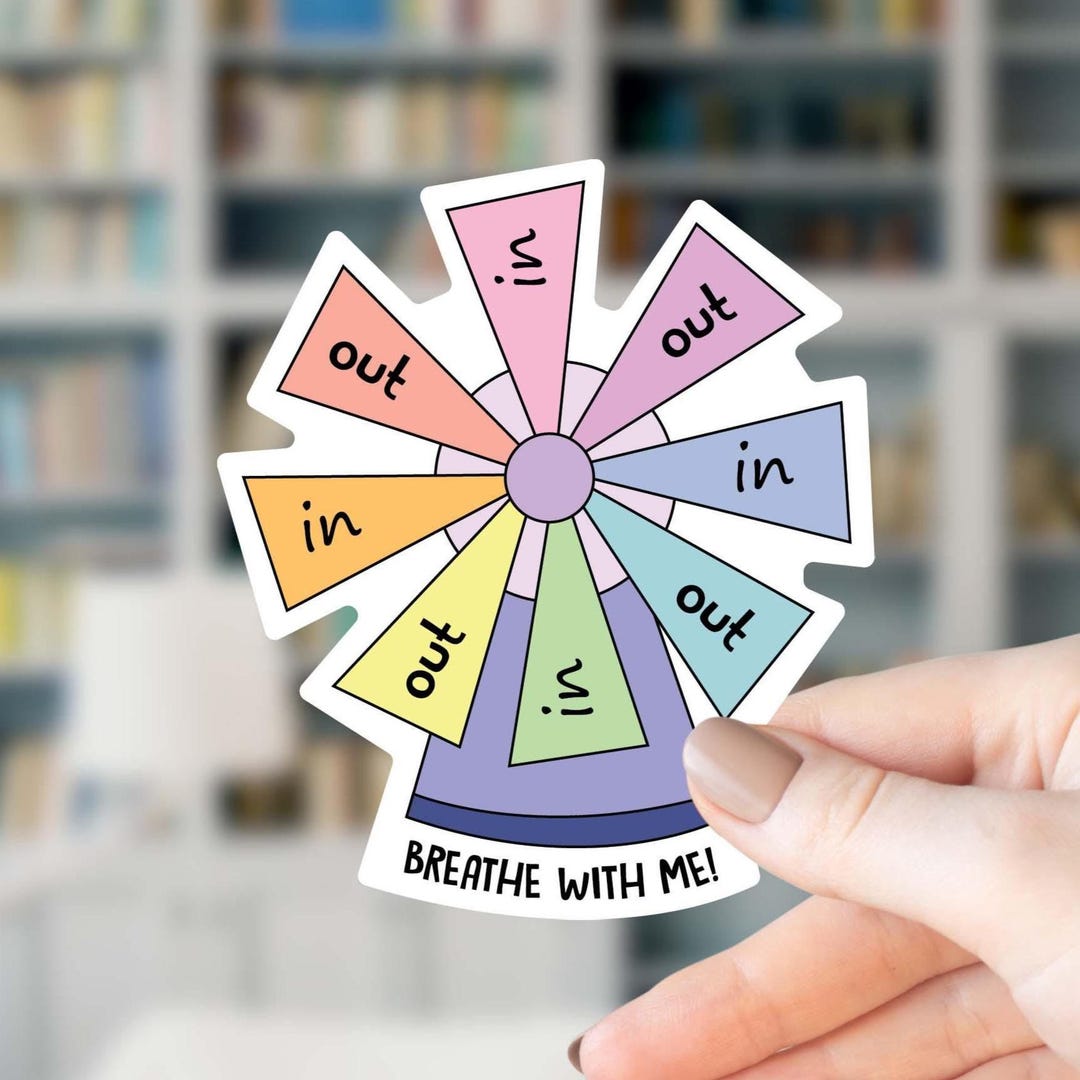 Grounding Technique Sticker Pack Occupational Therapy Material ...