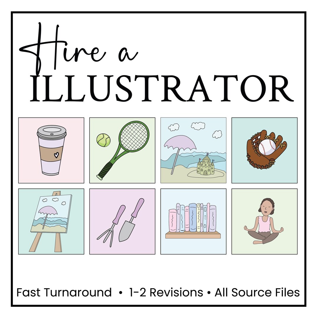 Children Book Illustrator for Writer Personalized Illustration Book ...