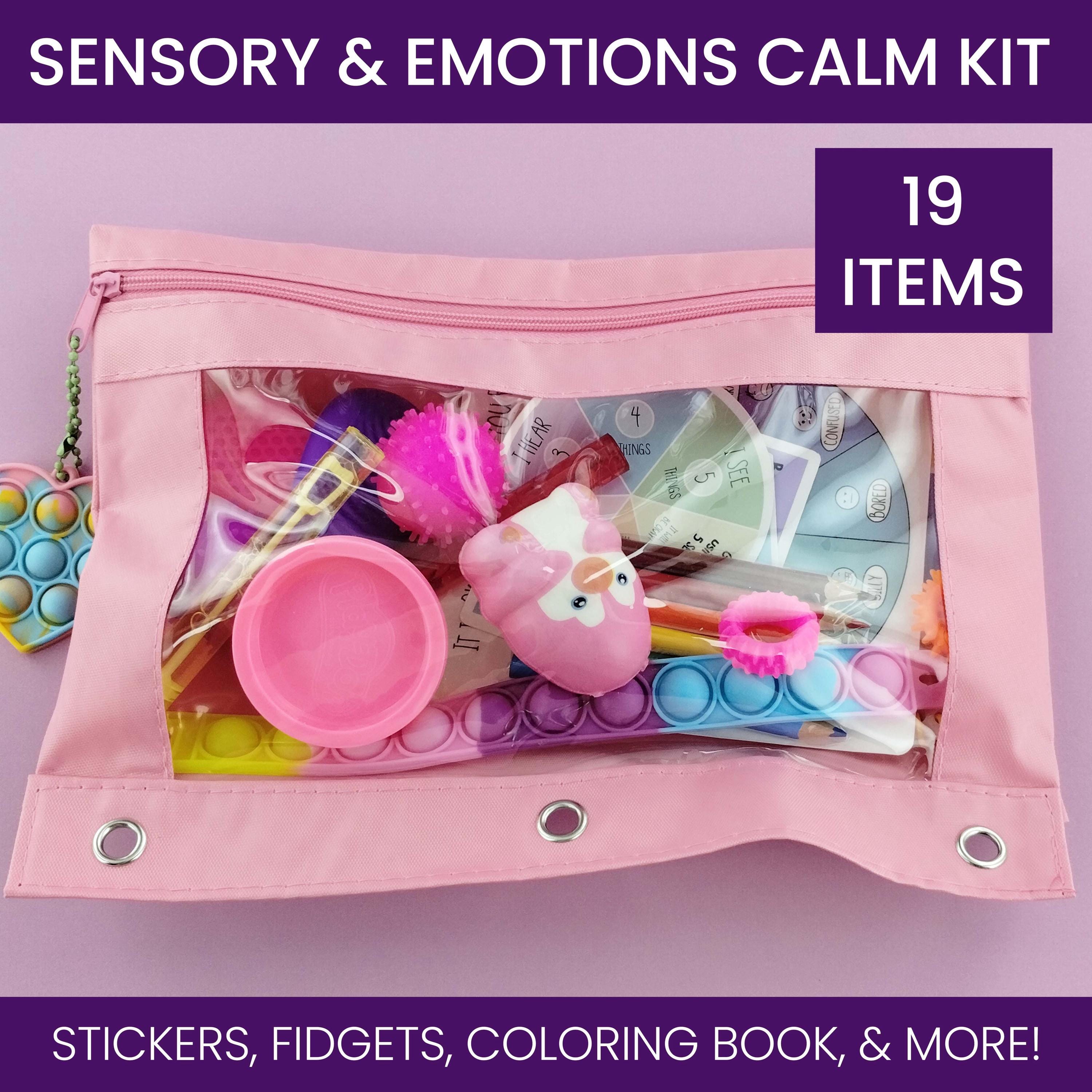 ADHD Sensory Calm Kit for Sensory Seeking Children Fidget Bag Gift for ...